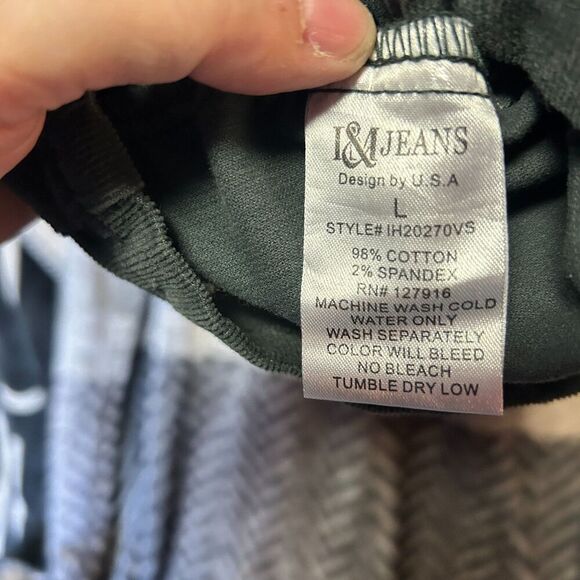 I&M Premium Black Label Corduroy Overall Dress Large NWT - Picture 6 of 9